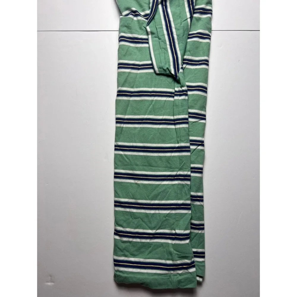 Polo Ralph Lauren T-Shirt Mens S Green Striped Classic Fit Short Sleeve Pony